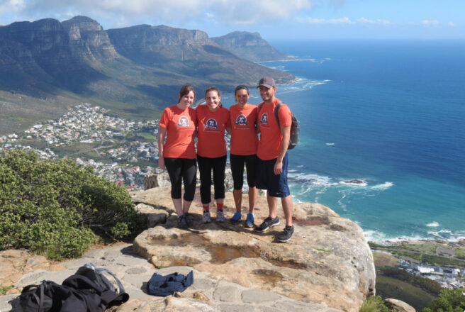 Interns in South Africa