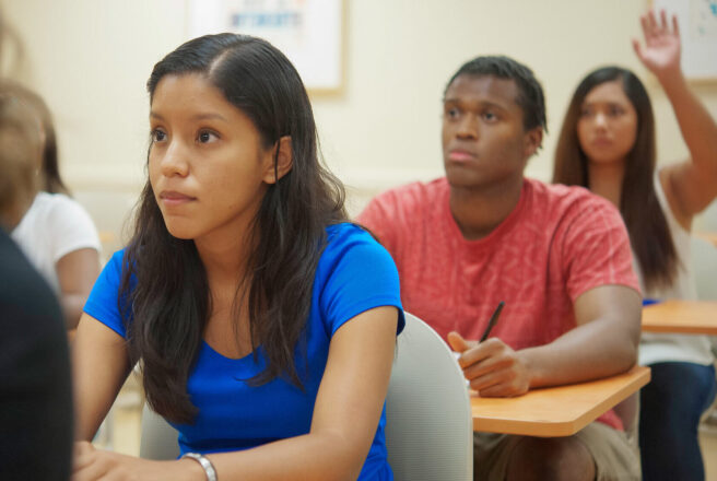 students in classroom