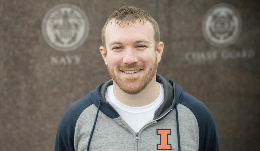 msw student headshot of adam griffy