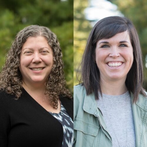 Headshots of Stephanie Johansson and Julia Schick