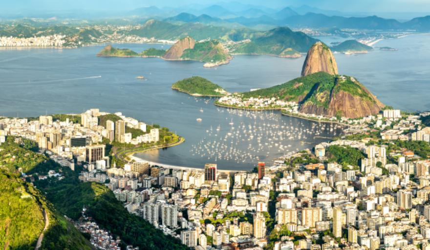 panoramic photo of Rio